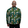 Giraffe Tropical Print Pattern Men's Bomber Jacket-grizzshop