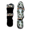 Giraffe Tropical Zebra Print Pattern Muay Thai Shin Guards-grizzshop