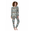 Giraffe Tropical Zebra Print Pattern Women's Pajamas-grizzshop