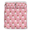 Girl Ballet Pattern Print Duvet Cover Bedding Set-grizzshop