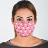 Girl Ballet Pattern Print Face Mask-grizzshop