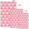 Girl Ballet Pattern Print Floor Mat-grizzshop