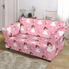 Girl Ballet Pattern Print Loveseat Cover-grizzshop