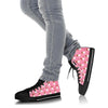 Girl Ballet Pattern Print Men Women's High Top Shoes-grizzshop