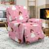 Girl Ballet Pattern Print Recliner Cover-grizzshop