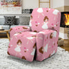 Girl Ballet Pattern Print Recliner Cover-grizzshop