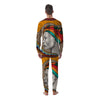 Girl Tribal African Print Men's Pajamas-grizzshop