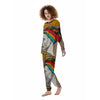 Girl Tribal African Print Women's Pajamas-grizzshop