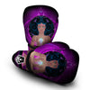 Girl Wiccan And Magical Moon Print Boxing Gloves-grizzshop