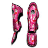 Girly Mermaid Pink Print Pattern Muay Thai Shin Guards-grizzshop