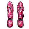 Girly Mermaid Pink Print Pattern Muay Thai Shin Guards-grizzshop