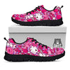 Girly Unicorn Purple Print Pattern Black Sneaker-grizzshop