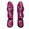 Girly Unicorn Purple Print Pattern Muay Thai Shin Guards-grizzshop