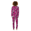 Girly Unicorn Purple Print Pattern Women's Pajamas-grizzshop