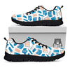 Glasses And Reading Books Print Pattern Black Sneaker-grizzshop