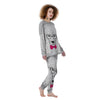 Glasses Poodle Print Women's Pajamas-grizzshop