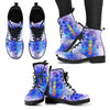 Glowing Chakra Women's Leather Boots-grizzshop