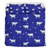 Goat Sheep Pattern Print Duvet Cover Bedding Set-grizzshop