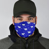 Goat Sheep Pattern Print Face Mask-grizzshop