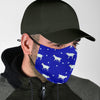 Goat Sheep Pattern Print Face Mask-grizzshop