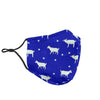 Goat Sheep Pattern Print Face Mask-grizzshop