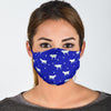 Goat Sheep Pattern Print Face Mask-grizzshop