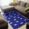 Goat Sheep Pattern Print Floor Mat-grizzshop