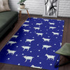 Goat Sheep Pattern Print Floor Mat-grizzshop