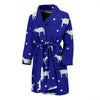 Goat Sheep Pattern Print Men Long Robe-grizzshop