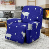 Goat Sheep Pattern Print Recliner Cover-grizzshop