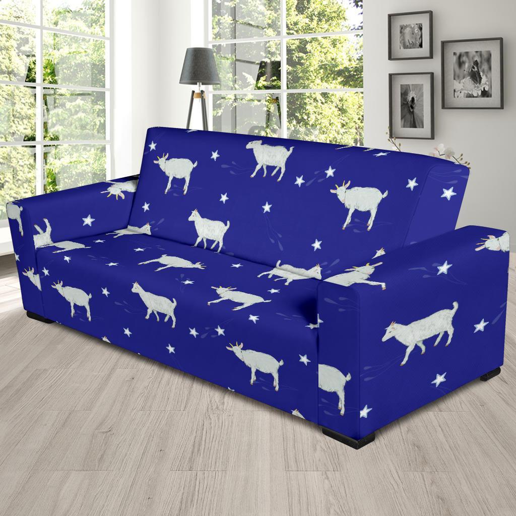 Goat Sheep Pattern Print Sofa Covers-grizzshop