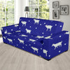 Goat Sheep Pattern Print Sofa Covers-grizzshop