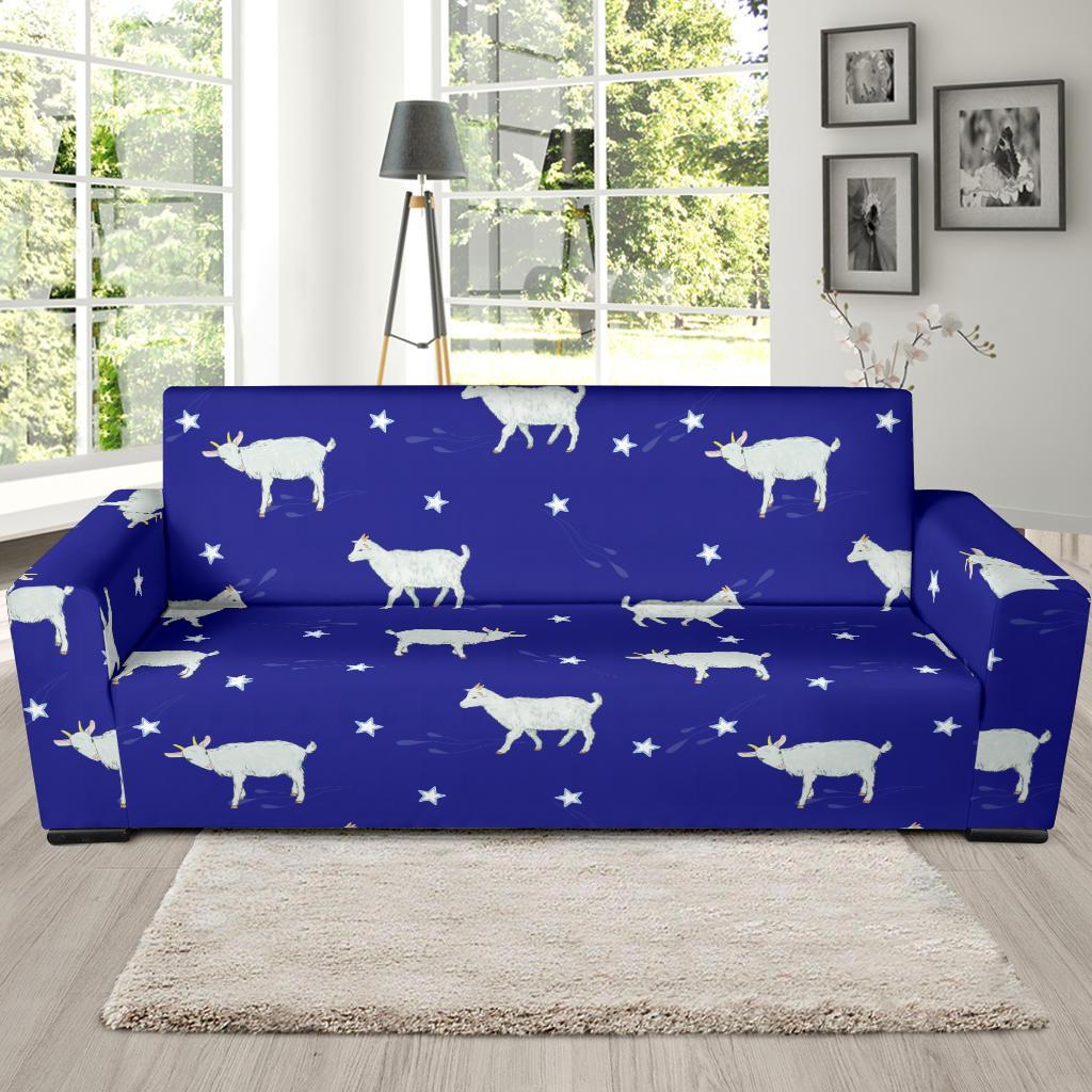 Goat Sheep Pattern Print Sofa Covers-grizzshop