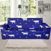 Goat Sheep Pattern Print Sofa Covers-grizzshop