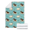 Goat Sheep Print Pattern Blanket-grizzshop