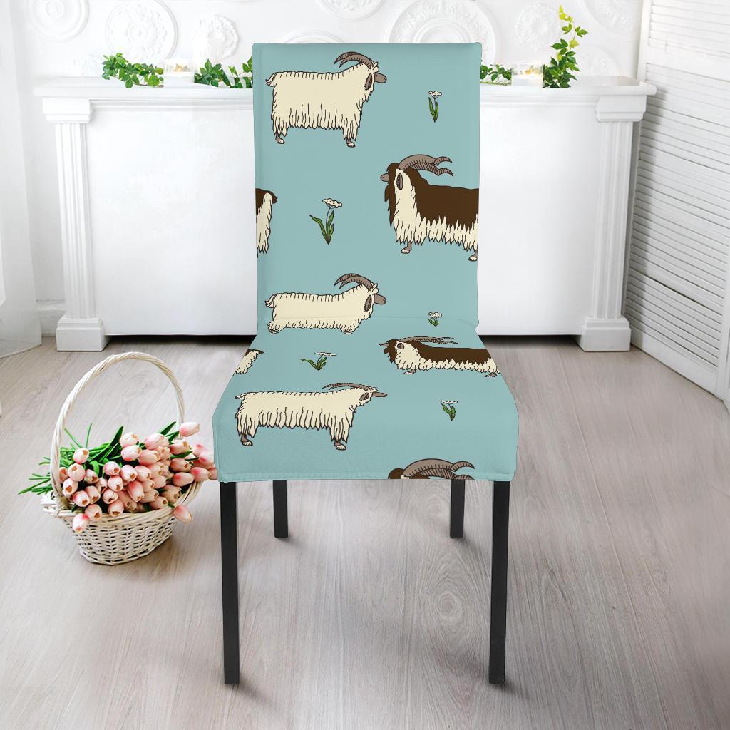 Goat Sheep Print Pattern Chair Cover-grizzshop