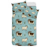 Goat Sheep Print Pattern Duvet Cover Bedding Set-grizzshop