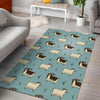 Goat Sheep Print Pattern Floor Mat-grizzshop