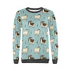 Goat Sheep Print Pattern Women's Sweatshirt-grizzshop