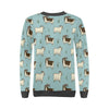 Goat Sheep Print Pattern Women's Sweatshirt-grizzshop