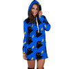 Godzilla Japanese Pattern Print Hoodie Dress-grizzshop