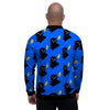 Godzilla Japanese Pattern Print Men's Bomber Jacket-grizzshop