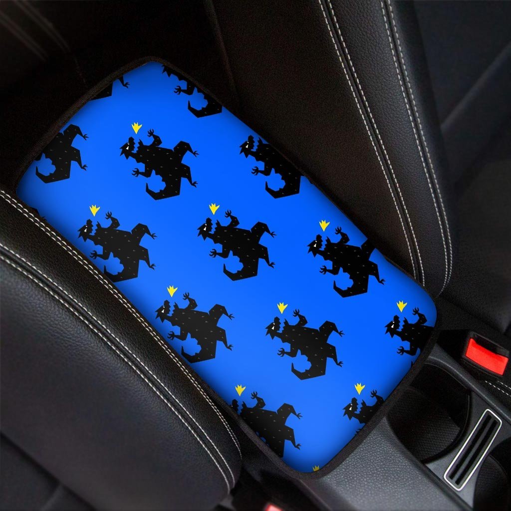 Godzilla Print Car Console Cover-grizzshop