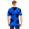 Godzilla Print Men T Shirt-grizzshop