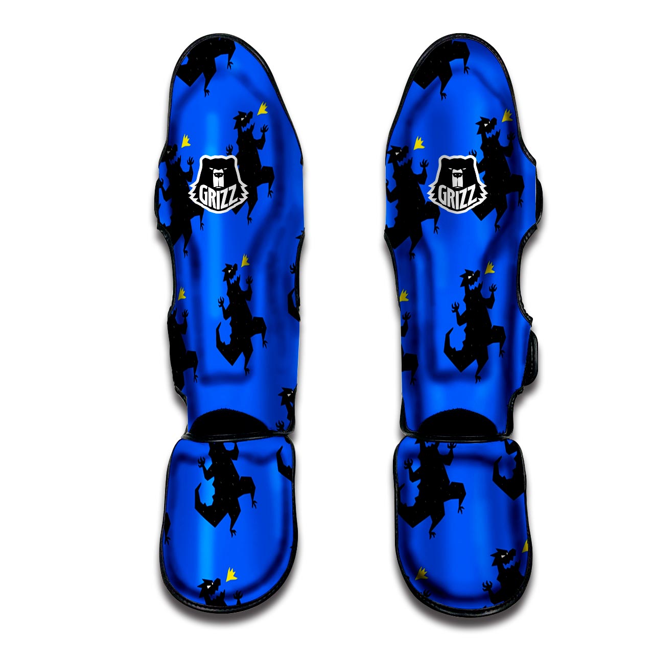 Godzilla Print Muay Thai Shin Guard-grizzshop