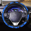 Godzilla Print Steering Wheel Cover-grizzshop