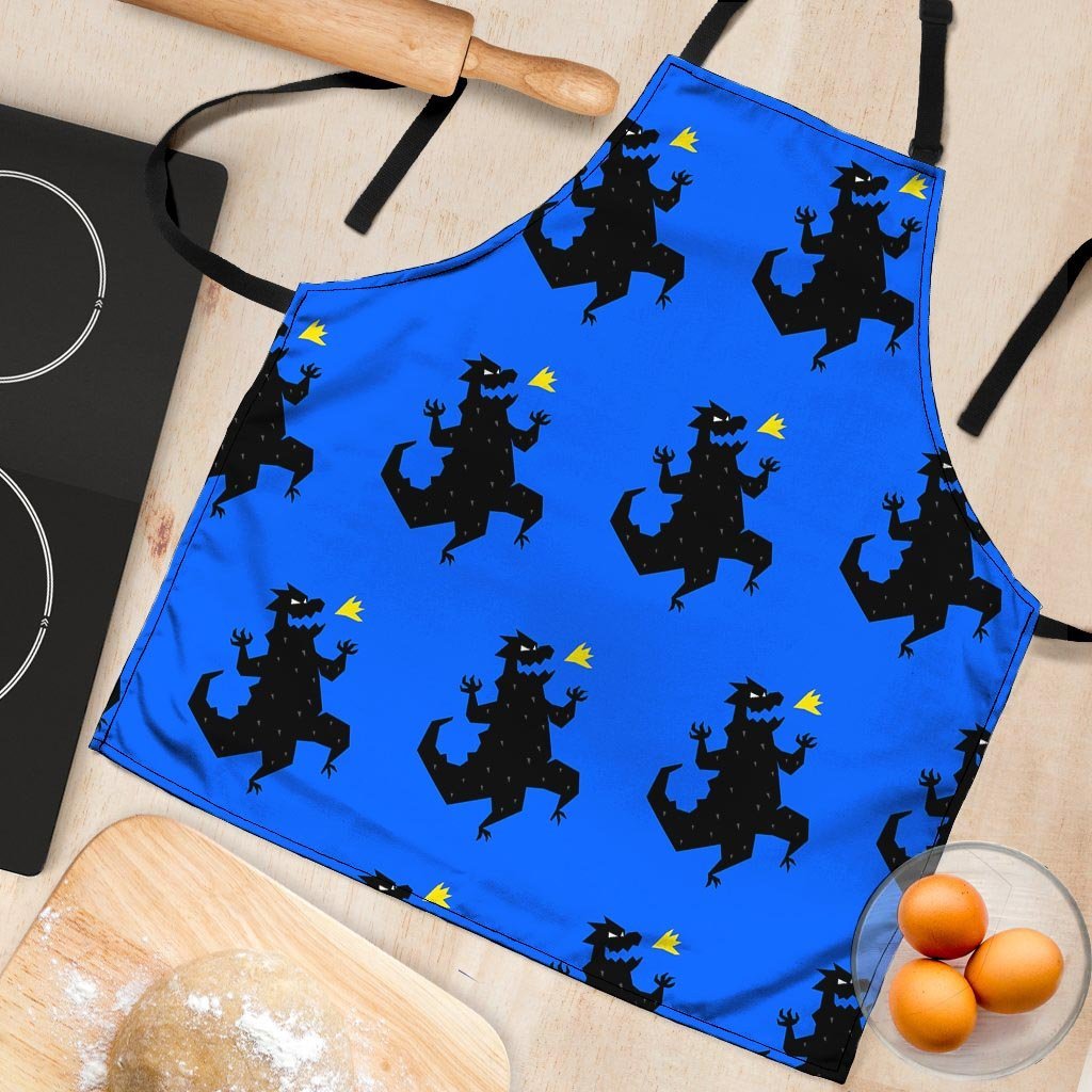 Godzilla Print Women's Apron-grizzshop