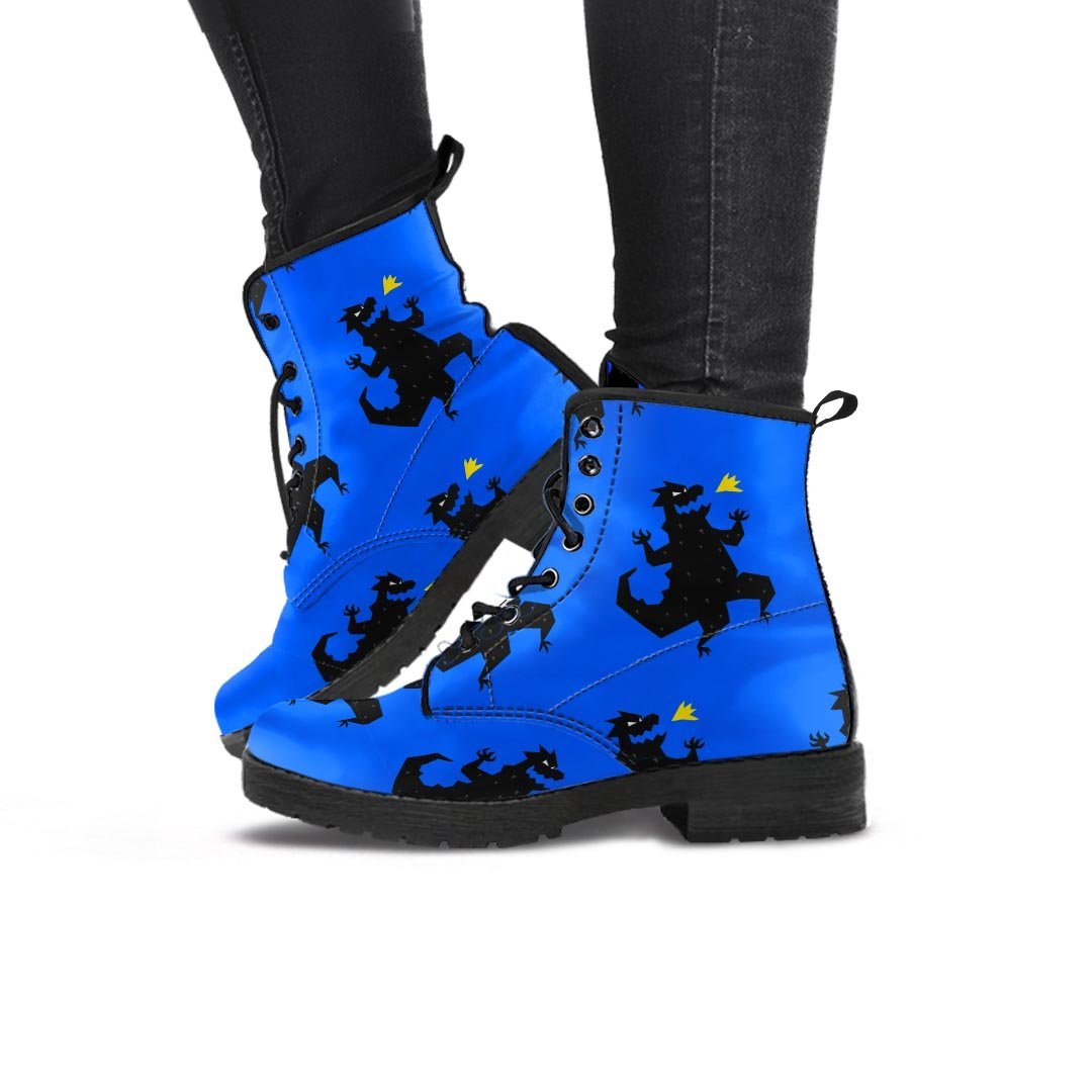 Godzilla Print Women's Boots-grizzshop