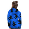 Godzilla Print Women's Hoodie-grizzshop