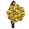 Gold Camo And Camouflage Print Umbrella-grizzshop